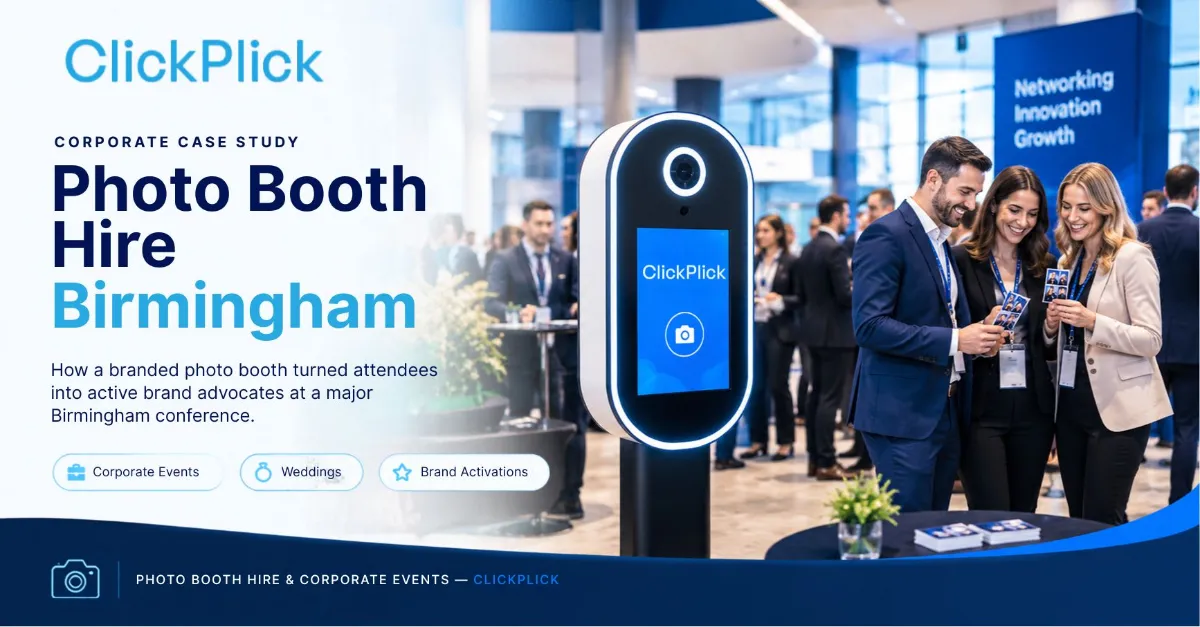 Photo Booth Hire Birmingham: A Case Study in Event Entertainment Done Right
